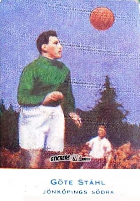 Figurina Göte Ståhl - Allsvenskan 1953-1956 n. 72_1 - Alifabolaget
