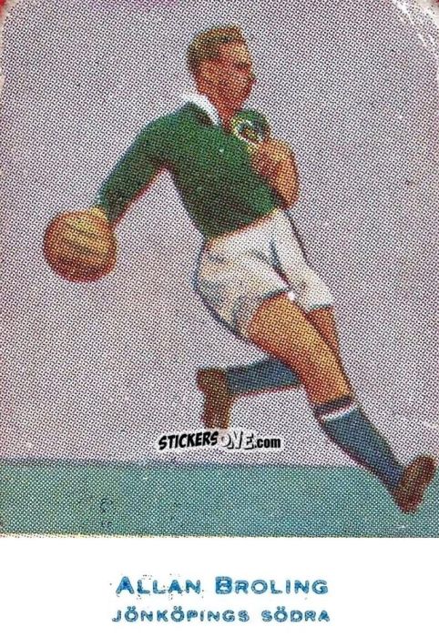 Figurina Allan Broling - Allsvenskan 1953-1956 n. 76 - Alifabolaget
