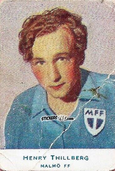 Figurina Henry Thillberg - Allsvenskan 1953-1956 n. 88_1 - Alifabolaget
