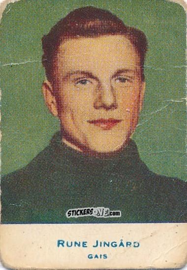 Figurina Rune Jingård - Allsvenskan 1953-1956 n. 89 - Alifabolaget
