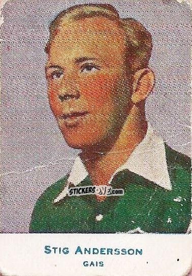 Figurina Stig Andersson - Allsvenskan 1953-1956 n. 92_1 - Alifabolaget
