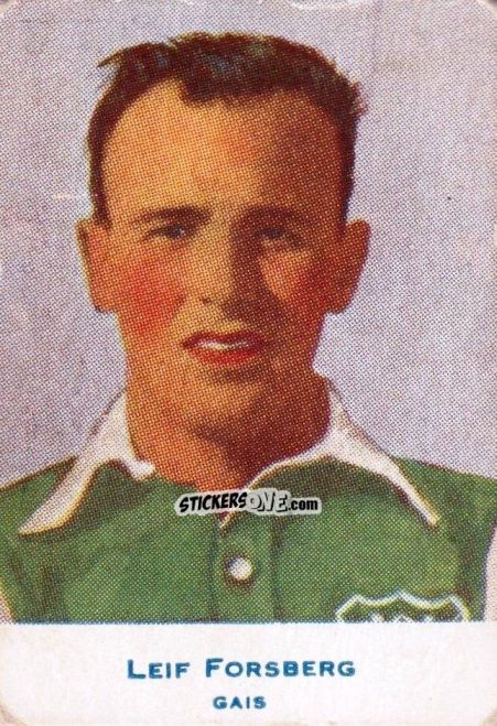 Figurina Leif Forsberg - Allsvenskan 1953-1956 n. 97_2 - Alifabolaget
