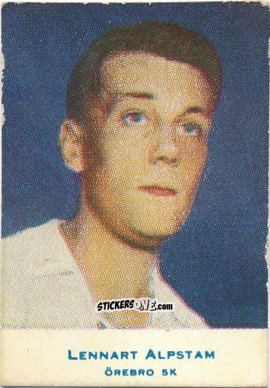 Figurina Lennart Alpstam - Allsvenskan 1953-1956 n. 101 - Alifabolaget
