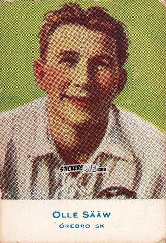 Figurina Olle Sääw - Allsvenskan 1953-1956 n. 104 - Alifabolaget
