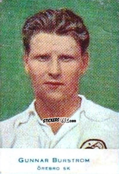 Figurina Gunnar Burström - Allsvenskan 1953-1956 n. 110 - Alifabolaget
