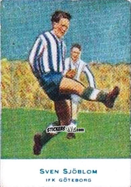 Figurina Sven Sjöblom - Allsvenskan 1953-1956 n. 113 - Alifabolaget
