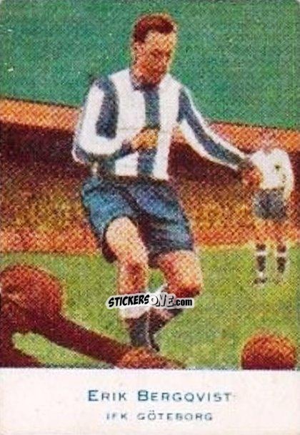 Figurina Erik Bergqvist - Allsvenskan 1953-1956 n. 114 - Alifabolaget
