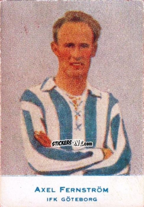 Figurina Axel Fernström - Allsvenskan 1953-1956 n. 121 - Alifabolaget
