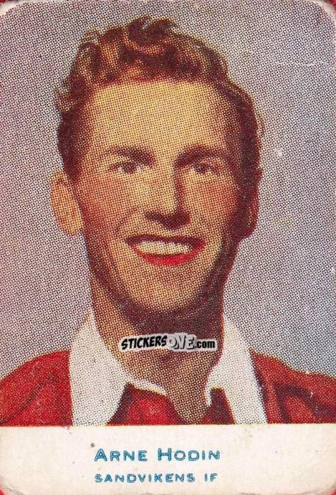 Sticker Arne Hodin - Allsvenskan 1953-1956 n. 145 - Alifabolaget
