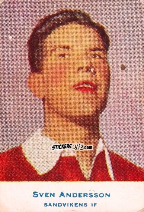 Sticker Sven Andersson - Allsvenskan 1953-1956 n. 150 - Alifabolaget
