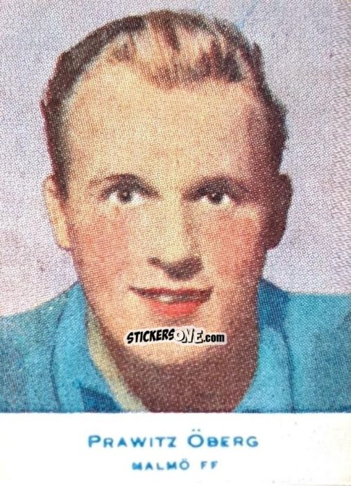 Figurina Prawitz Öberg - Allsvenskan 1953-1956 n. 159 - Alifabolaget
