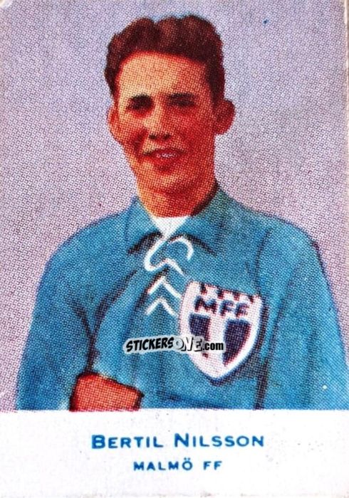 Figurina Bertil Nilsson - Allsvenskan 1953-1956 n. 163 - Alifabolaget
