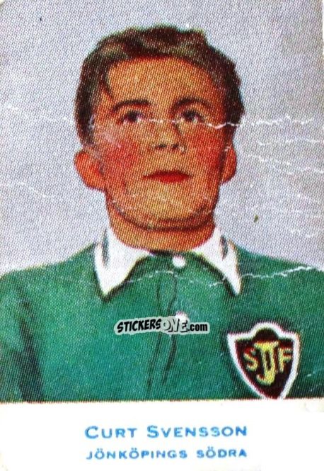 Figurina Curt Svensson - Allsvenskan 1953-1956 n. 165 - Alifabolaget
