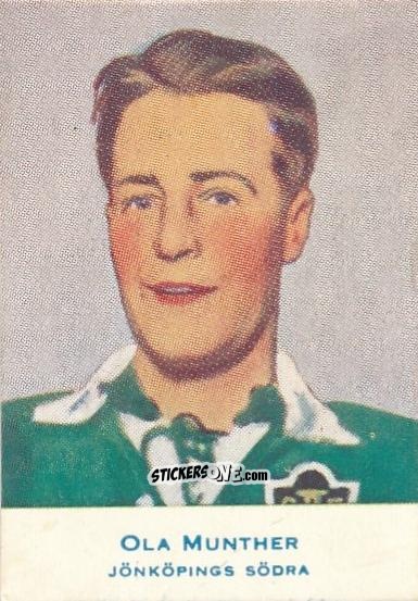 Figurina Ola Munther - Allsvenskan 1953-1956 n. 167 - Alifabolaget
