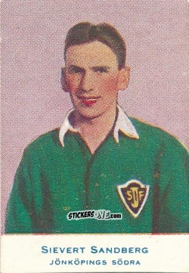 Figurina Sievert Sandberg - Allsvenskan 1953-1956 n. 177 - Alifabolaget
