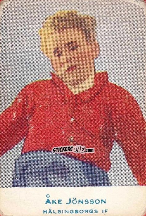 Figurina Åke Jönsson - Allsvenskan 1953-1956 n. 181 - Alifabolaget

