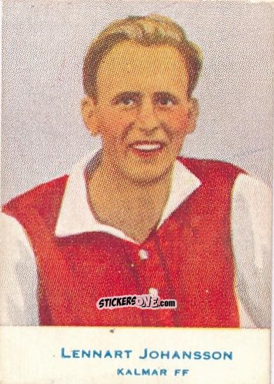 Figurina Lennart Johansson - Allsvenskan 1953-1956 n. 183 - Alifabolaget
