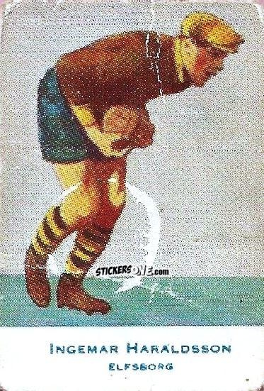 Figurina Ingemar Haraldsson - Allsvenskan 1953-1956 n. 197 - Alifabolaget
