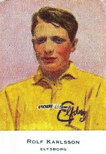 Figurina Rolf Karlsson - Allsvenskan 1953-1956 n. 198 - Alifabolaget
