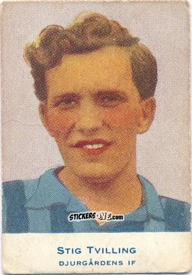 Figurina Stig Tvilling - Allsvenskan 1953-1956 n. 213 - Alifabolaget
