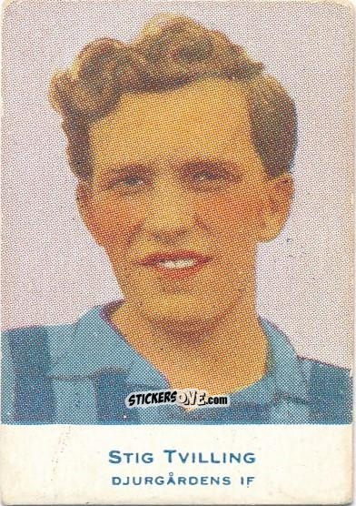 Figurina Stig Tvilling - Allsvenskan 1953-1956 n. 213_1 - Alifabolaget
