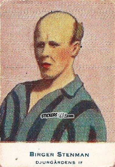 Figurina Birger Stenman - Allsvenskan 1953-1956 n. 216 - Alifabolaget
