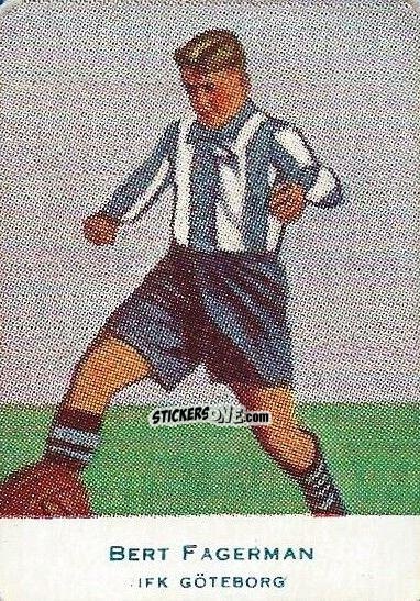 Figurina Bert Fagerman - Allsvenskan 1953-1956 n. 226 - Alifabolaget
