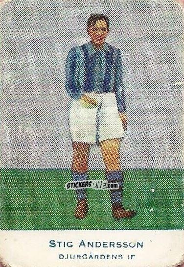 Figurina Stig Andersson - Allsvenskan 1953-1956 n. 236 - Alifabolaget
