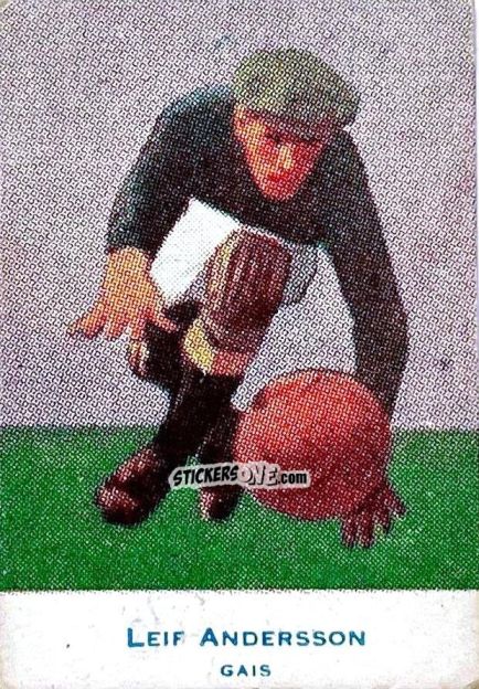 Figurina Leif Andersson - Allsvenskan 1953-1956 n. 251 - Alifabolaget
