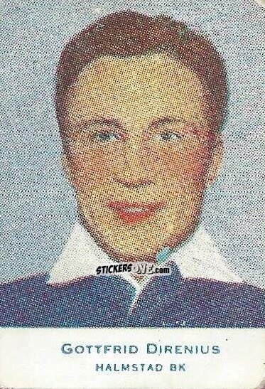 Cromo Gottfrid Direnius - Allsvenskan 1953-1956 n. 253 - Alifabolaget
