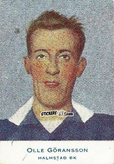 Cromo Olle Göransson - Allsvenskan 1953-1956 n. 257 - Alifabolaget
