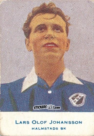 Cromo Lars Olof Johansson - Allsvenskan 1953-1956 n. 262 - Alifabolaget
