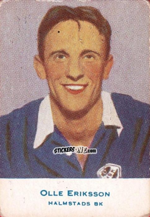 Cromo Olle Eriksson - Allsvenskan 1953-1956 n. 266 - Alifabolaget
