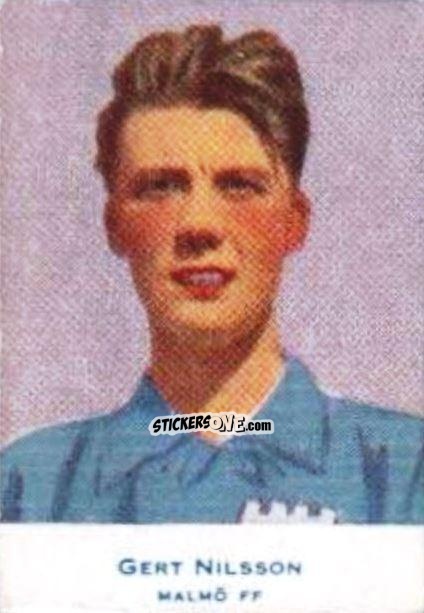 Sticker Gert Nilsson - Allsvenskan 1953-1956 n. 276 - Alifabolaget
