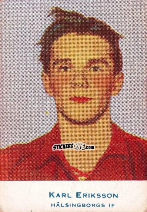 Figurina Karl Eriksson - Allsvenskan 1953-1956 n. 278 - Alifabolaget
