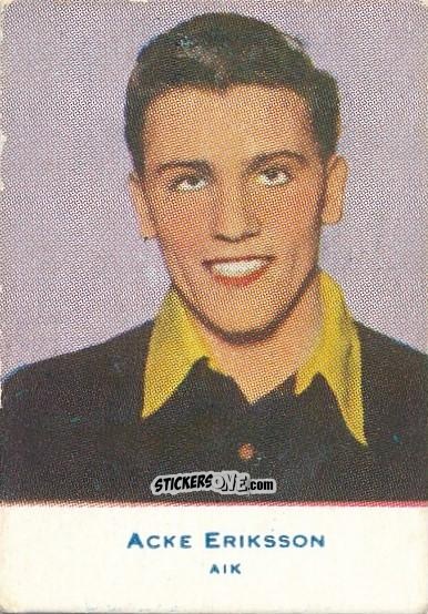 Figurina Acke Eriksson - Allsvenskan 1953-1956 n. 281 - Alifabolaget
