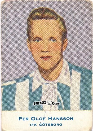Figurina Per Olof Hansson - Allsvenskan 1953-1956 n. 292 - Alifabolaget

