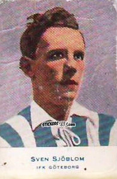 Figurina Sven Sjöblom - Allsvenskan 1953-1956 n. 298 - Alifabolaget
