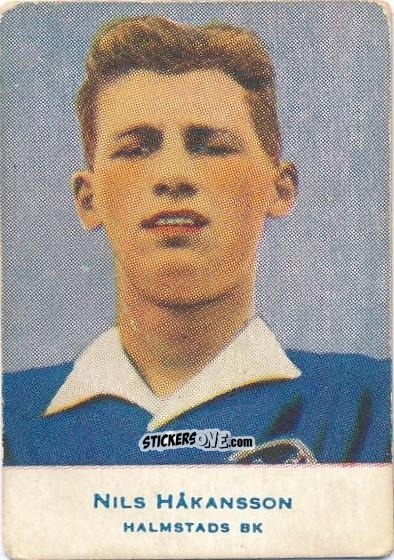 Cromo Nils Håkansson - Allsvenskan 1953-1956 n. 299 - Alifabolaget
