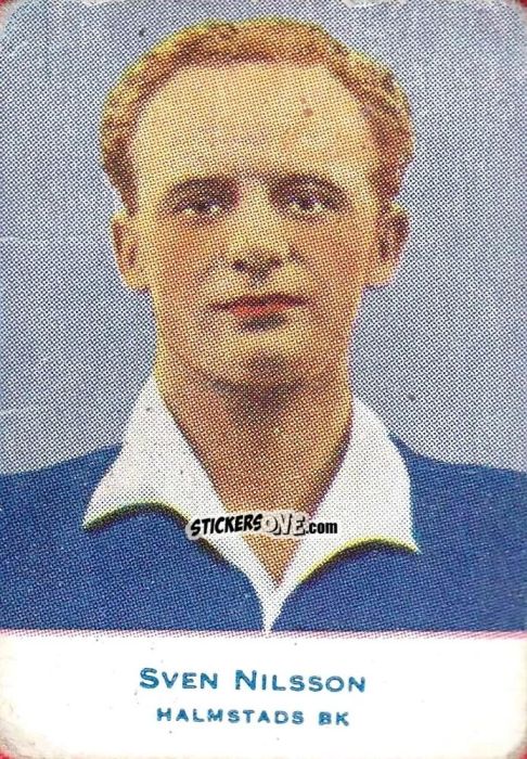 Cromo Sven Nilsson - Allsvenskan 1953-1956 n. 300 - Alifabolaget
