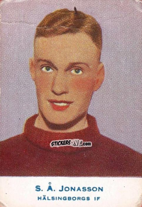 Figurina Sven-Åke Jonasson - Allsvenskan 1953-1956 n. 302 - Alifabolaget
