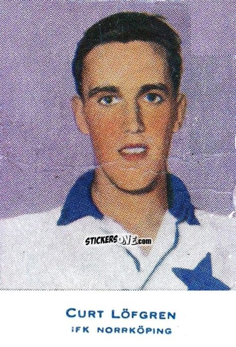 Cromo Curt Löfgren - Allsvenskan 1953-1956 n. 308 - Alifabolaget
