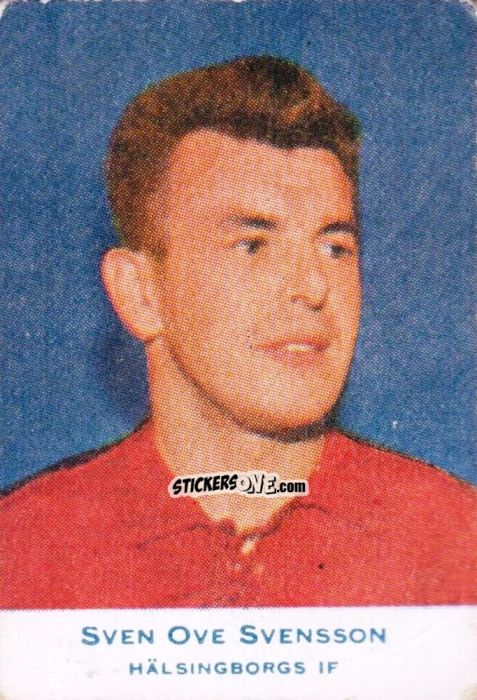 Figurina Sven Ove Svensson - Allsvenskan 1953-1956 n. 370 - Alifabolaget
