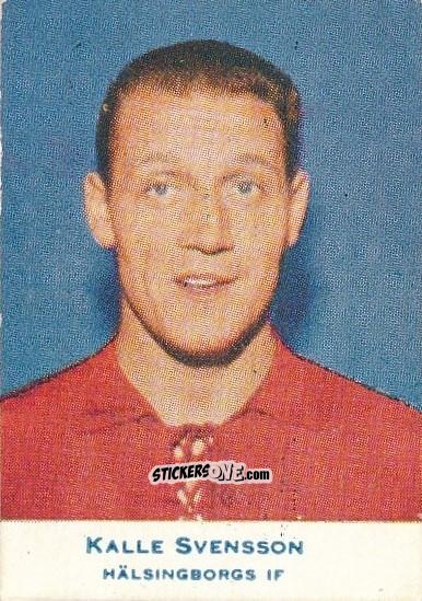 Figurina Kalle Svensson - Allsvenskan 1953-1956 n. 374 - Alifabolaget
