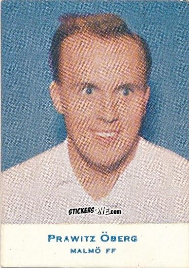 Cromo Prawitz Öberg - Allsvenskan 1953-1956 n. 379 - Alifabolaget
