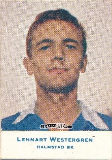 Cromo Lennart Westergren - Allsvenskan 1953-1956 n. 384 - Alifabolaget
