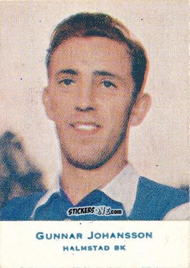 Cromo Gunnar Johansson - Allsvenskan 1953-1956 n. 386 - Alifabolaget
