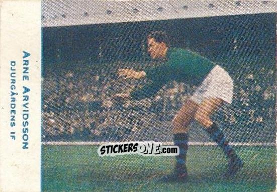 Figurina Arne Arvidsson - Allsvenskan 1953-1956 n. 392 - Alifabolaget
