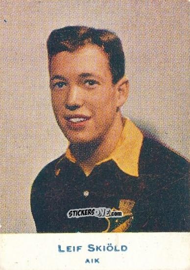 Figurina Leif Sköld - Allsvenskan 1953-1956 n. 393 - Alifabolaget
