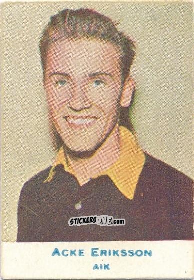 Figurina Acke Eriksson - Allsvenskan 1953-1956 n. 399 - Alifabolaget
